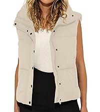 Sleeveless Crop Jackets