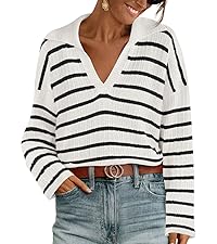 Long Sleeve Striped Sweater