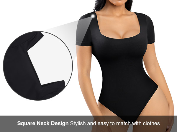 square neck design