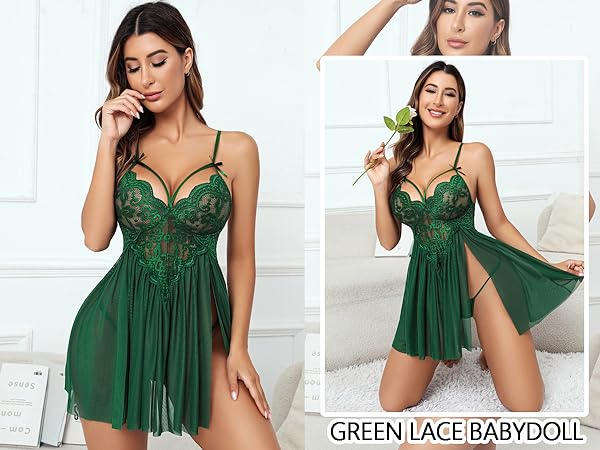 Green Lingerie for Women