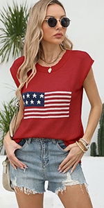 Allifewithu american flag sweater top