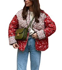 floral puffer