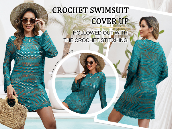 crochet beach cover ups