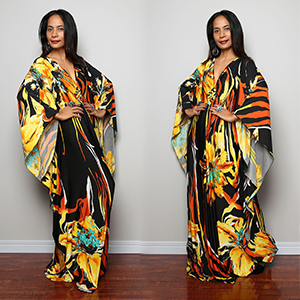 print caftans