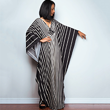 striped caftans