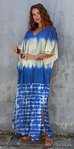 tie dye caftans