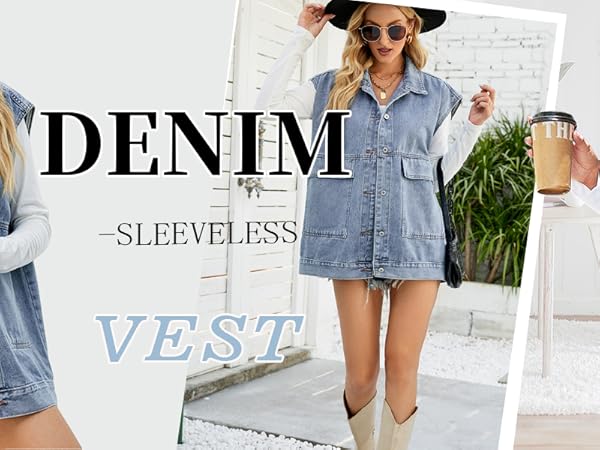 denim vest