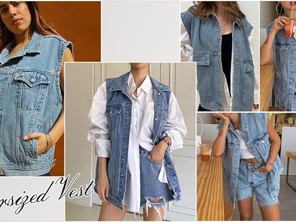 denim vest