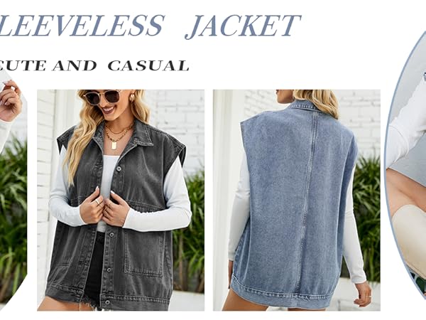 denim vest