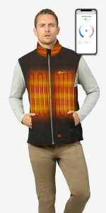 venture heat down heated jacket vest puffer 12v series