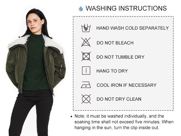 WASH care instruction