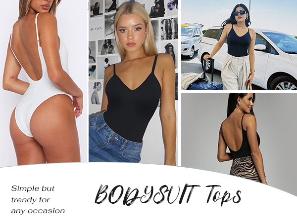 tops for women trendy white tank top woman body suits for womens sexy tops for women summer