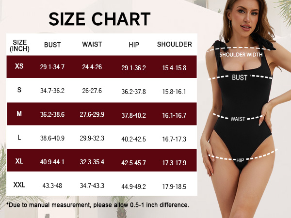 square neck bodysuit women body suits tops tummy control bodysuit shirts for women thong bodysuit