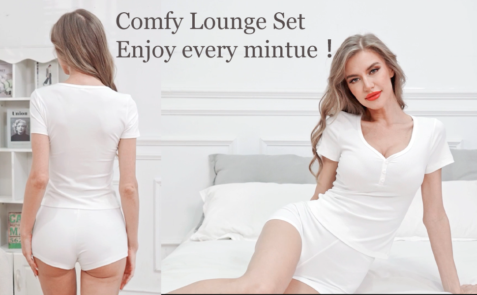 comfy lounge sets for women