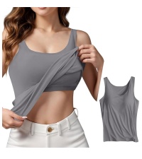 tank tops build in bra