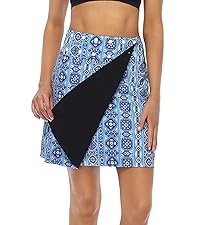 womens reversible wrap beach length skirt for traveling cruises pool swimsuit skirts for ladies