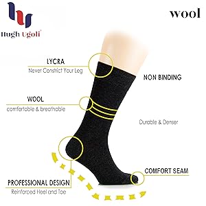 Women Cotton Warm Winter Crew Socks 