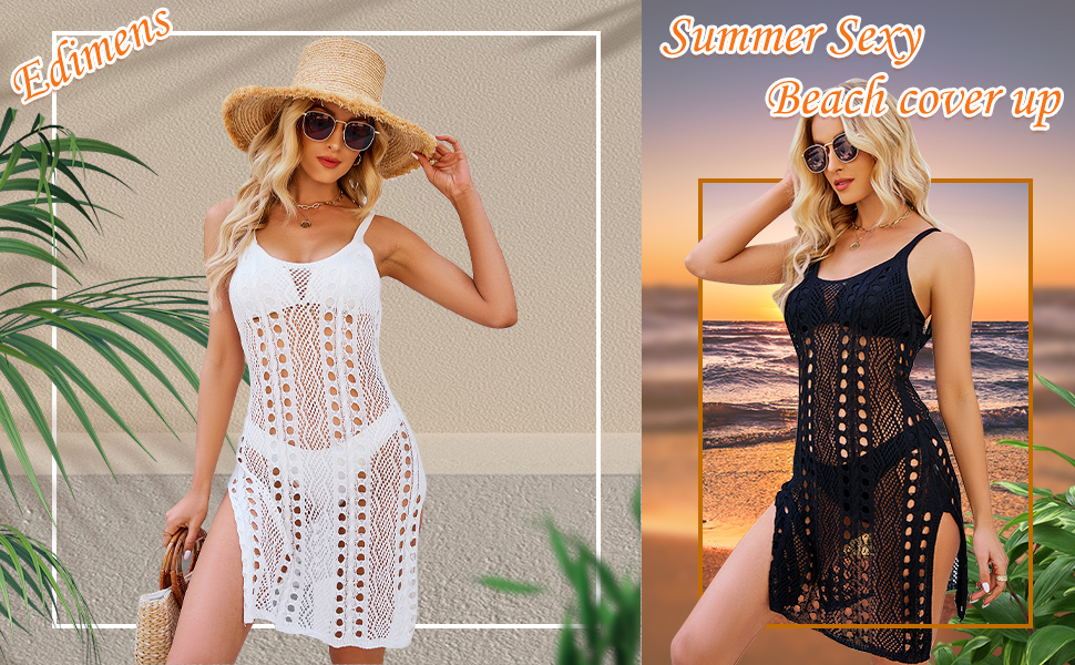 EDIMENS cover up for swimwear women