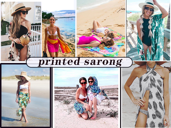 sarong printed