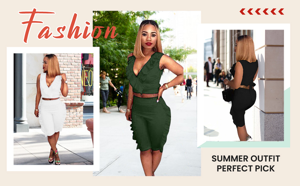 2pieces fashion outfit for women sexy cute two piece outfits for women sexy going out