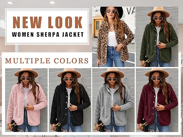 Women Sherpa Jacket