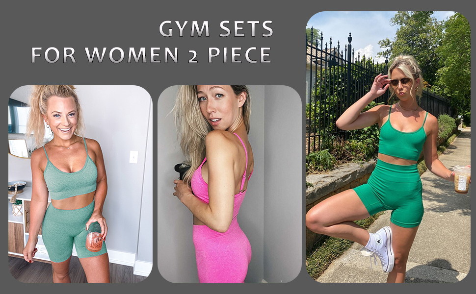 Seamless workout sets for women