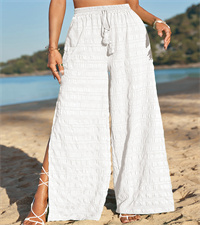 Side Split Wide Leg Pants