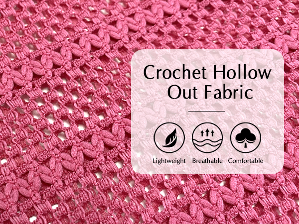 hollow out fabric