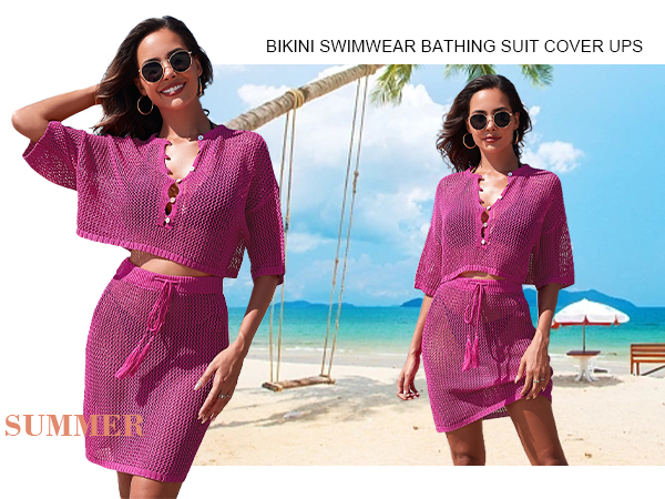 crochet coverups for women