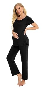 Women nursing pajama set