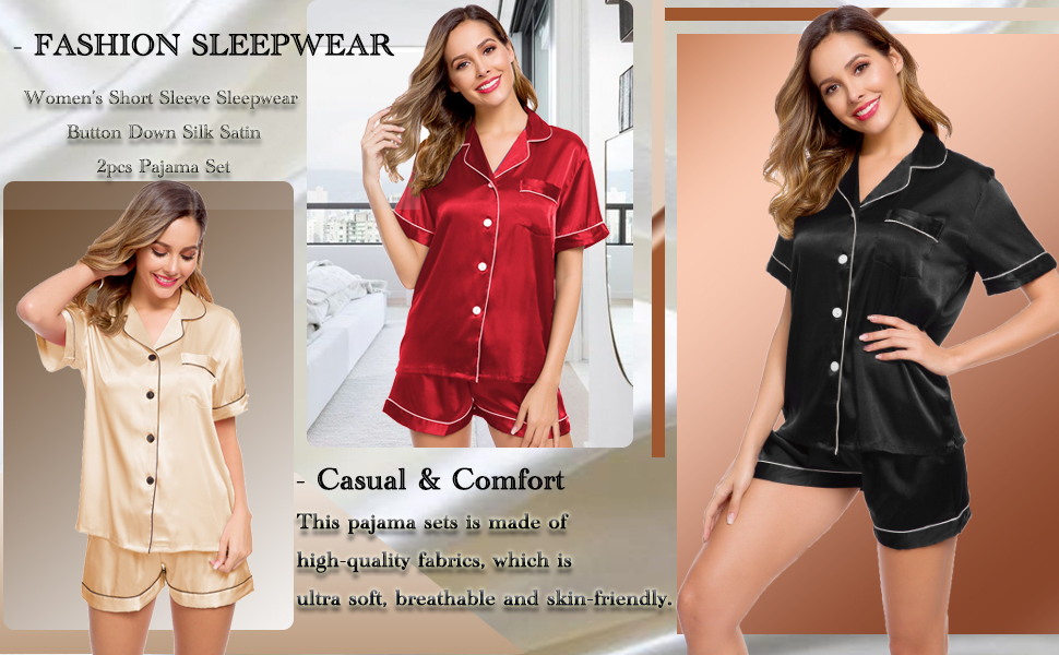 Button-Down Pj Sets