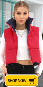 Womens vests fashion casual outerwear fall winter