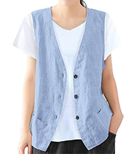 Linen Vest