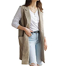 Linen Vest