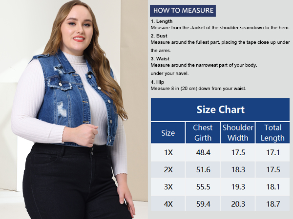 Plus Size Denim Jackets