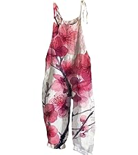 plum blossom jumpsuits