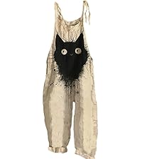 black cat jumpsuits