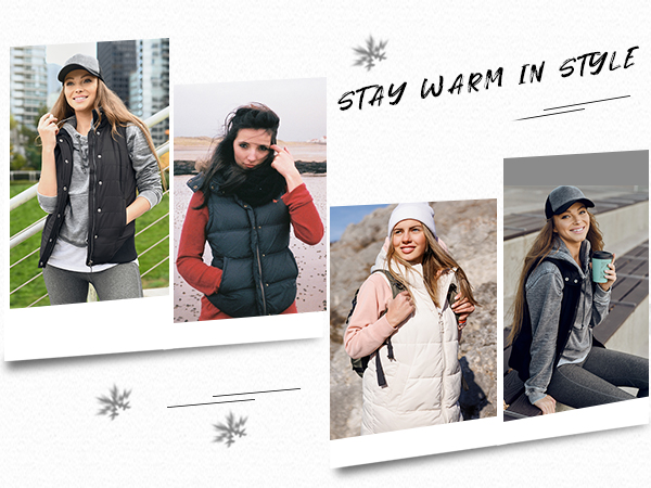 womens puffer vest