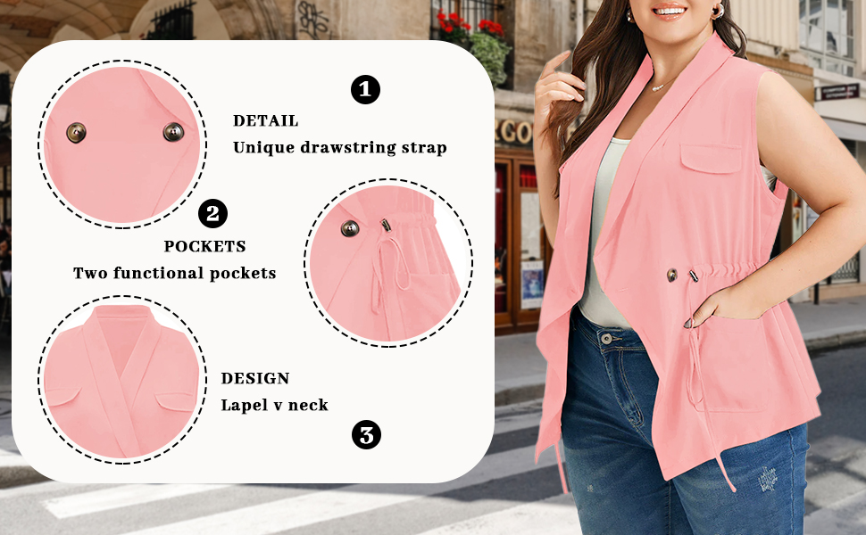 Coat Jacket with Pockets