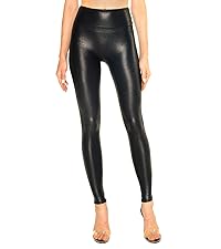 tagoo faux leather leggings for women