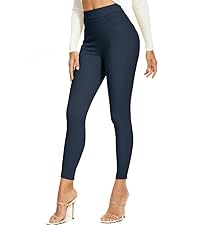 tagoo navy blue dress leggings for women