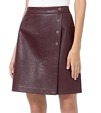 tagoo leather skirt