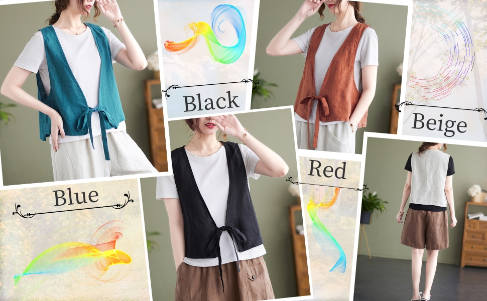 trendy suit vest for women Business Casual Dressy Waistcoat Vests Tank Top 