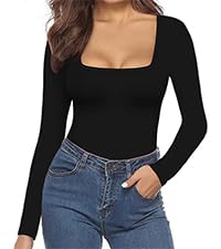 SQUARE NECK BODYSUIT