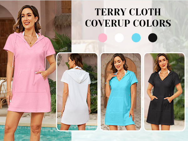 terry cloth beach cover up