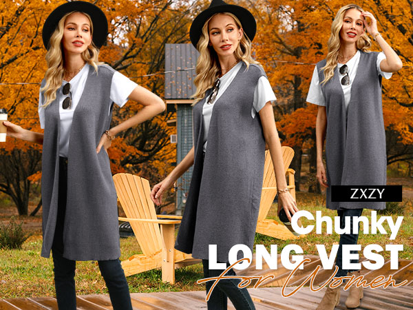 Long Vests for Women