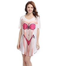 Bikini Body Cover Up Shirt Dress