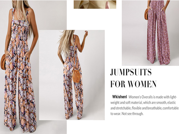 wide leg jumpsuits for women