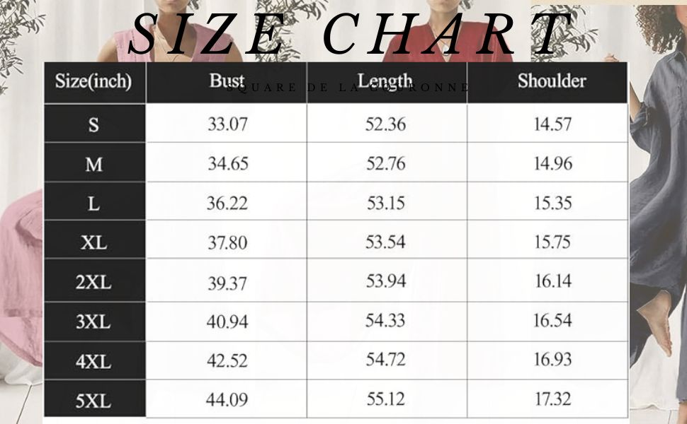 Size Chart 1