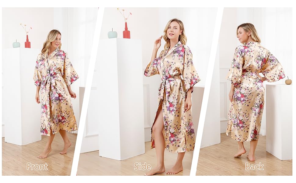 The Women Silky robe